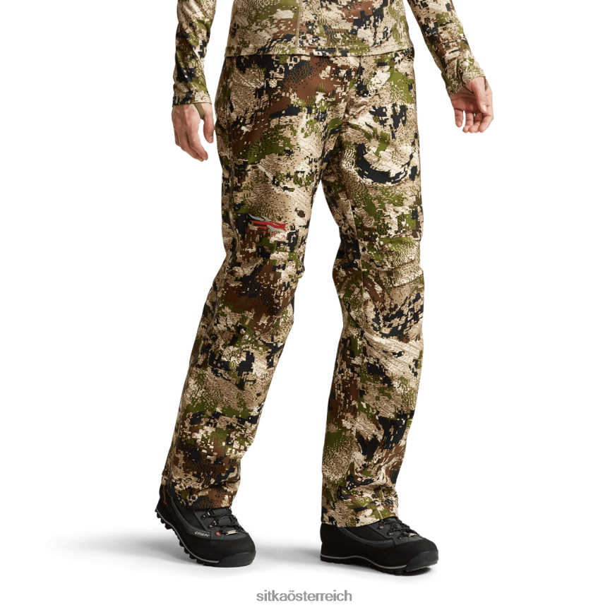SITKA Gear Cloudburst-Hose Frauen Optifade subalpin Böden 0HFT2V414