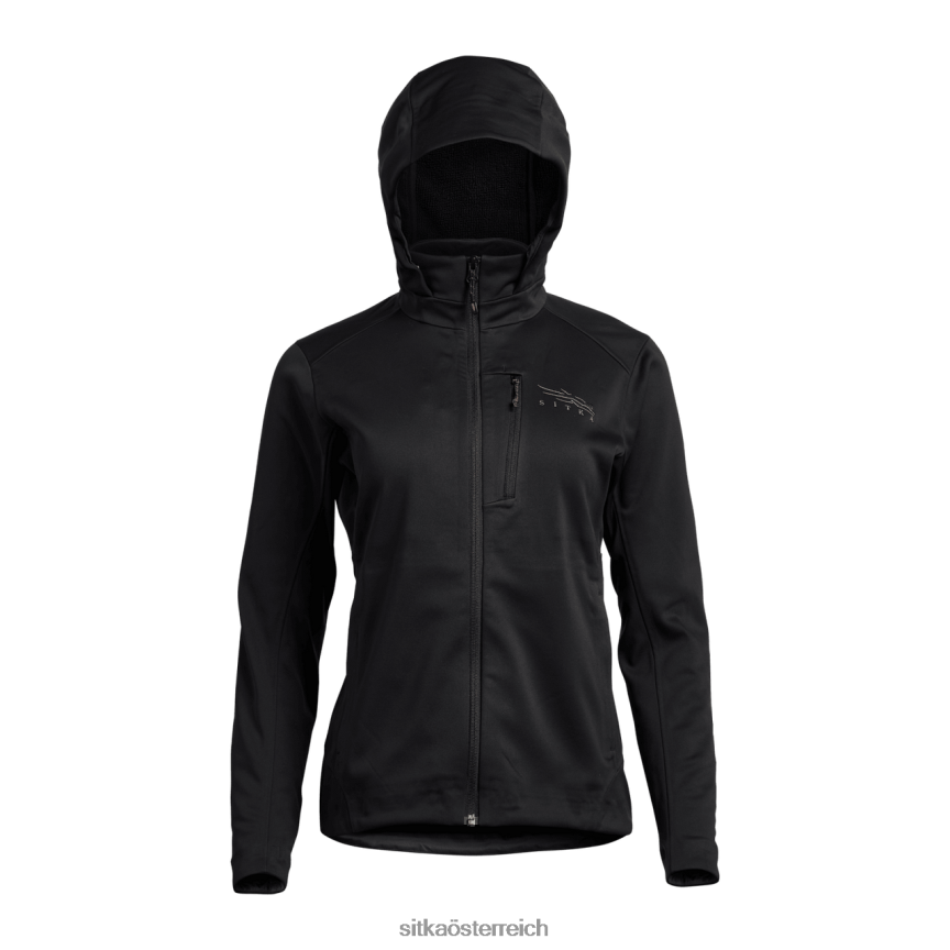 SITKA Gear Jetstream-Jacke Frauen Schwarz Jacken und Westen 0HFT2V383