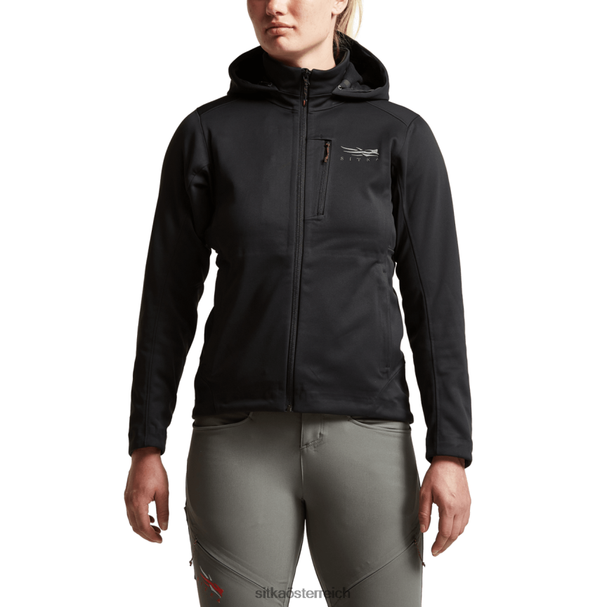 SITKA Gear Jetstream-Jacke Frauen Schwarz Jacken und Westen 0HFT2V383