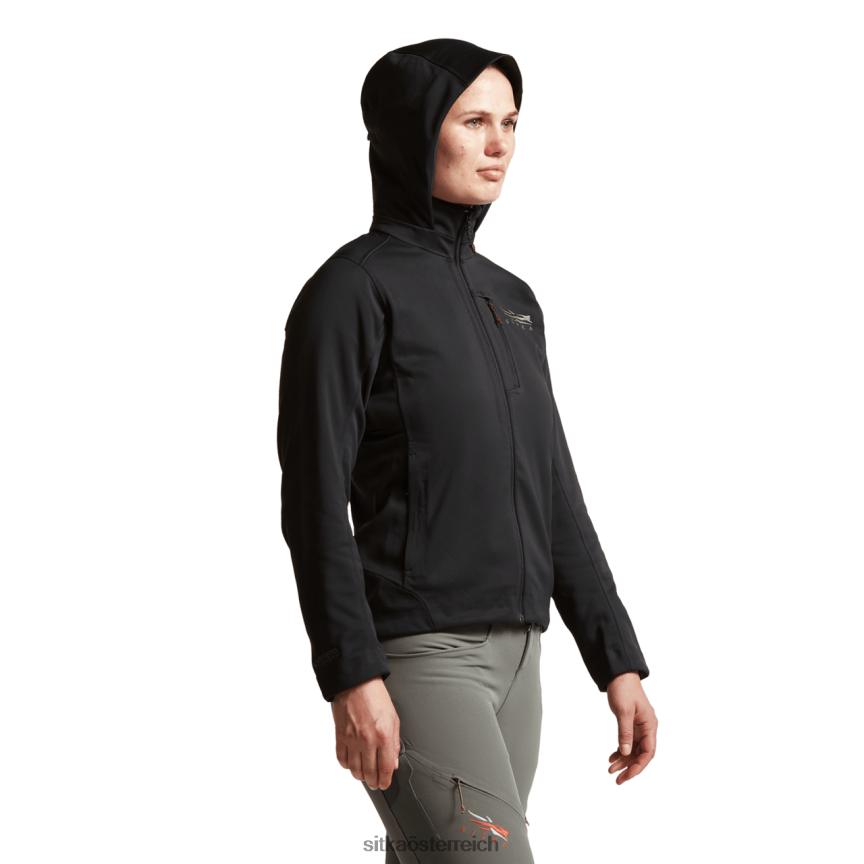 SITKA Gear Jetstream-Jacke Frauen Schwarz Jacken und Westen 0HFT2V383