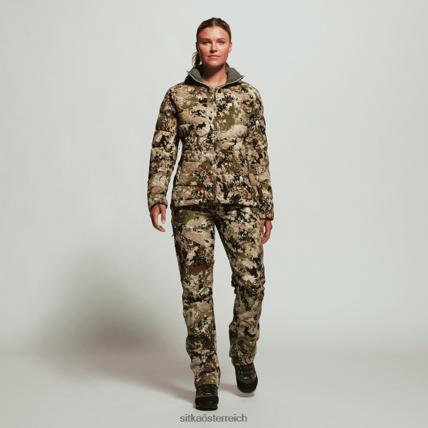 SITKA Gear Kelvin Lite Daunenjacke Frauen Optifade subalpin Jacken und Westen 0HFT2V377