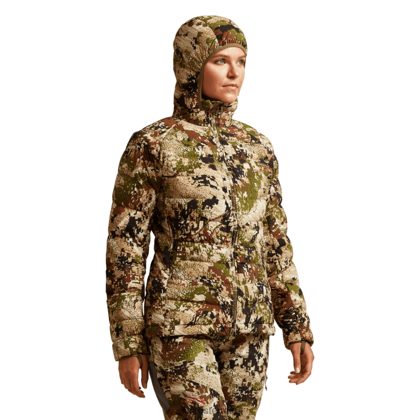 SITKA Gear Kelvin Lite Daunenjacke Frauen Optifade subalpin Jacken und Westen 0HFT2V377