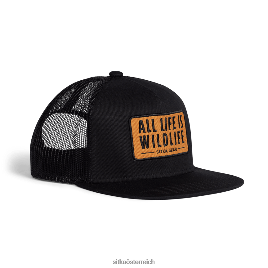 SITKA Gear Alles Leben Hallo Profi-Trucker unisex Schwarz Hüte 0HFT2V305