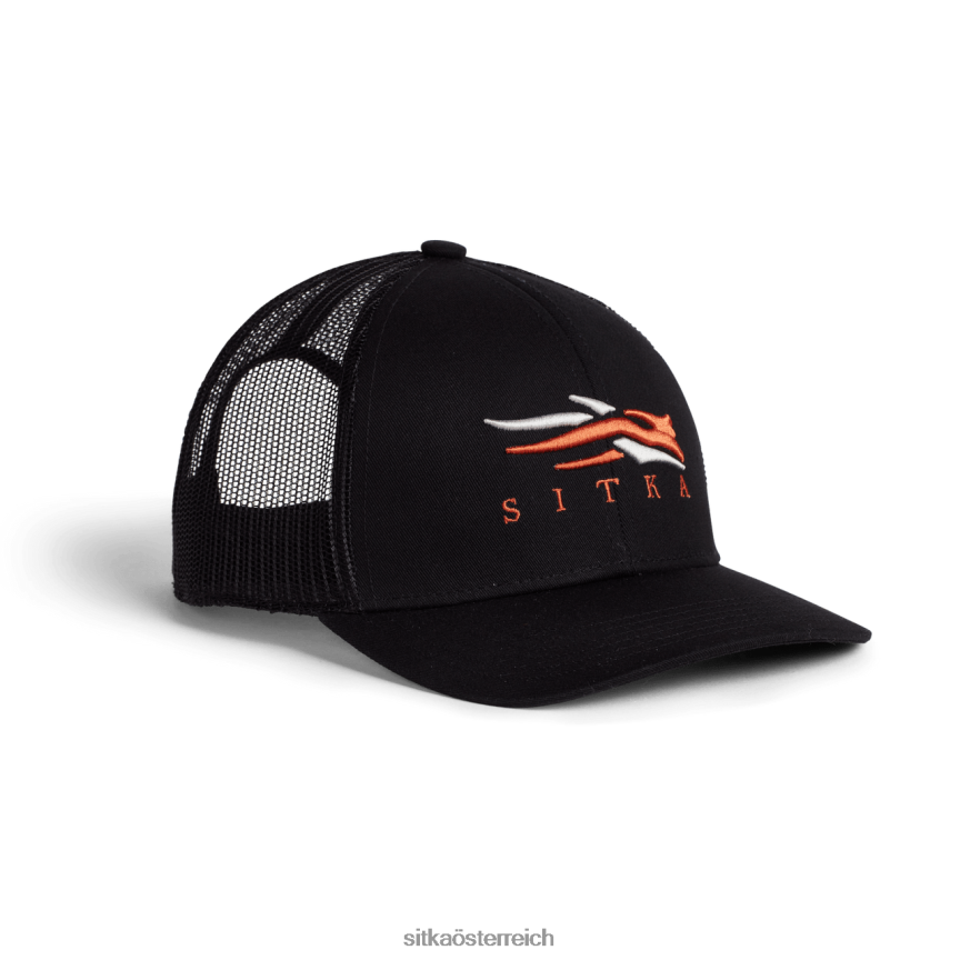 SITKA Gear Icon Mid Pro Trucker unisex Schwarz Hüte 0HFT2V328