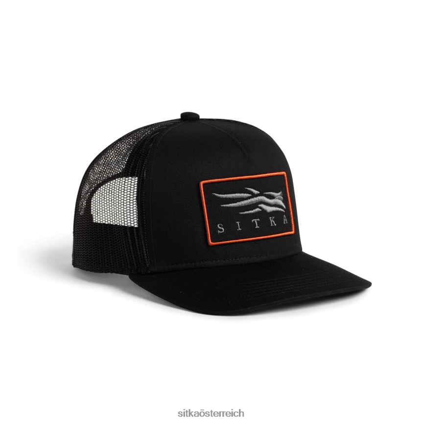 SITKA Gear Icon-Patch Hallo Profi-Trucker unisex Schwarz Hüte 0HFT2V322