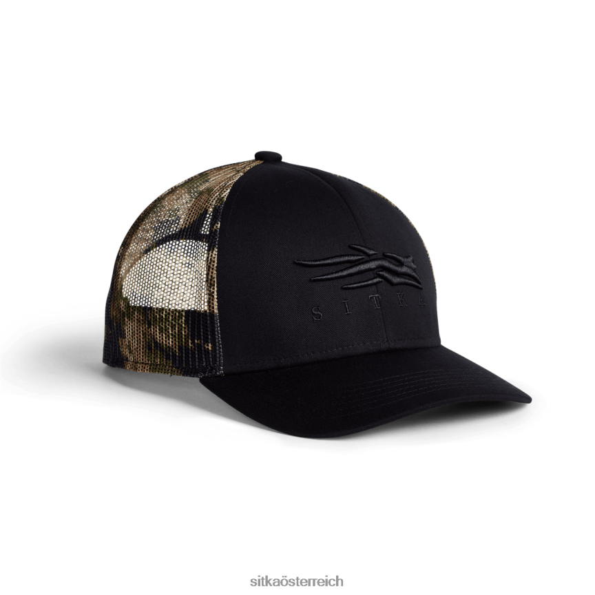 SITKA Gear Icon Subalpine Mid Pro Trucker unisex Schwarz Hüte 0HFT2V338