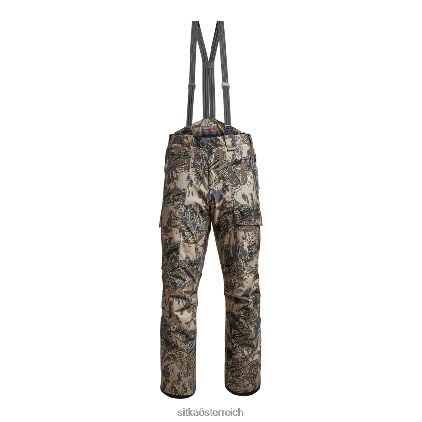 SITKA Gear Blizzard Aerolite Trägerhose Männer Optifade offenes Land Böden 0HFT2V208