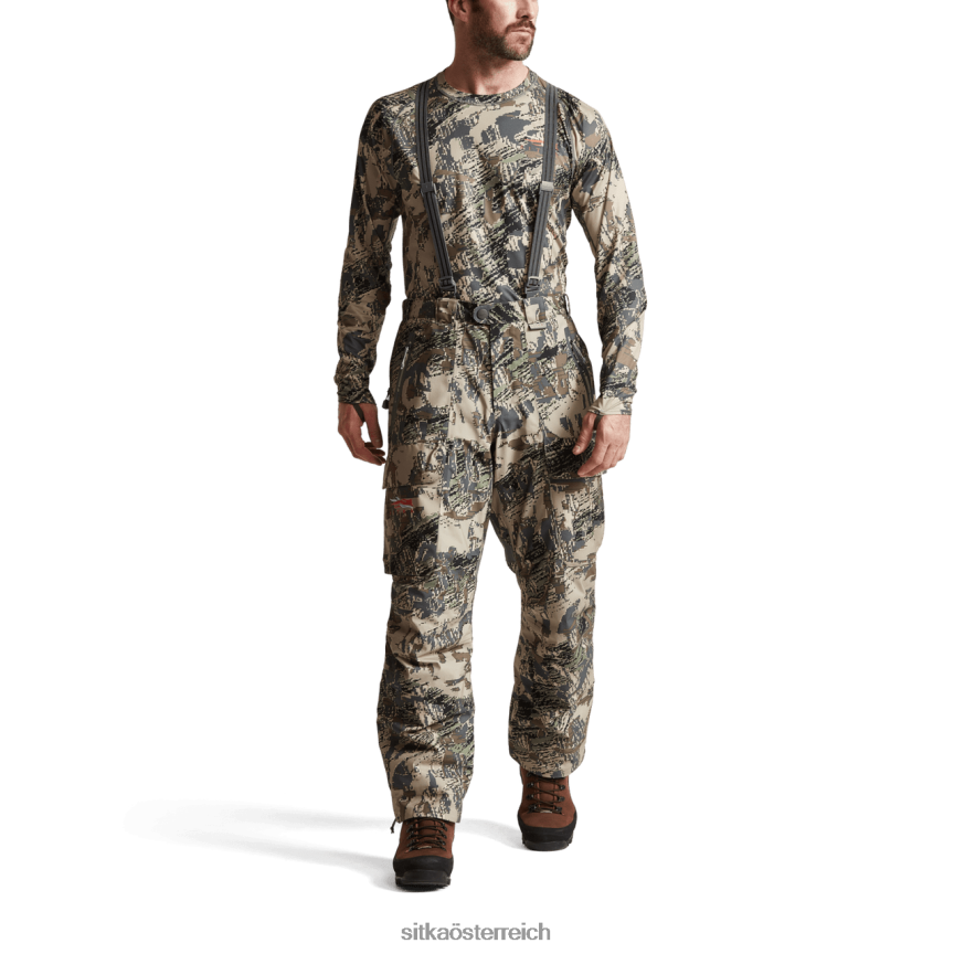 SITKA Gear Blizzard Aerolite Trägerhose Männer Optifade offenes Land Böden 0HFT2V208
