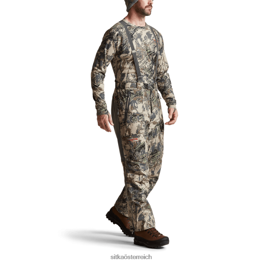 SITKA Gear Blizzard Aerolite Trägerhose Männer Optifade offenes Land Böden 0HFT2V208