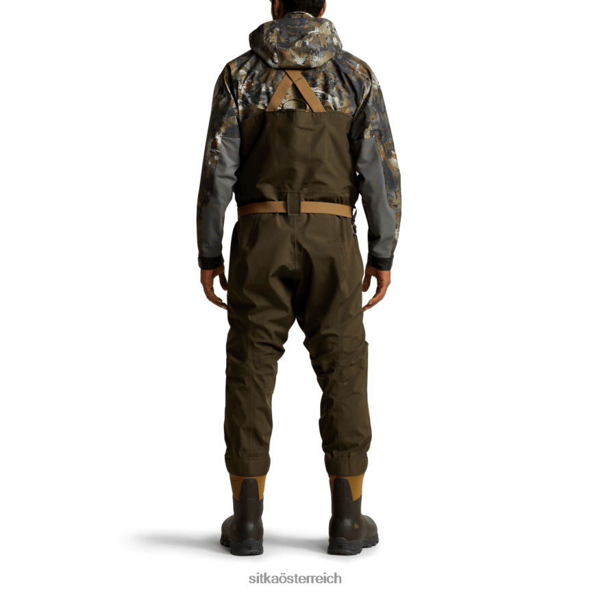 SITKA Gear Delta-Zip-Wathose Männer Erde Böden 0HFT2V264