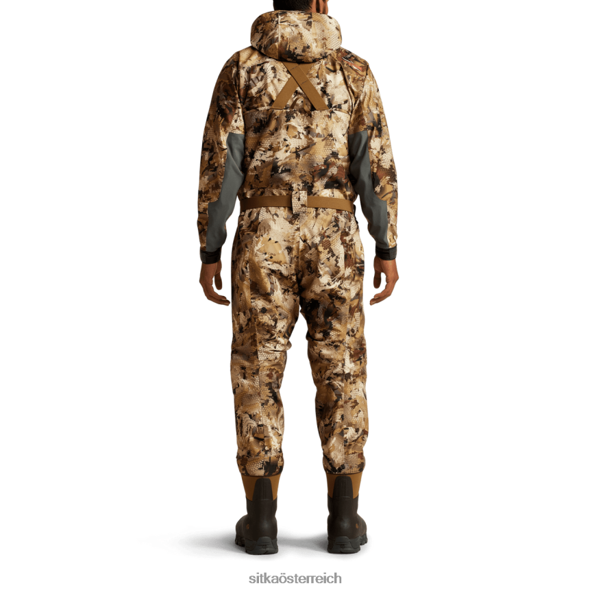 SITKA Gear Delta-Zip-Wathose Männer Optifade Wasservogelsumpf Böden 0HFT2V263