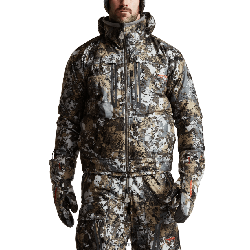 SITKA Gear Aerolite-Jacke für Verbrennungsanlagen Männer optifade erhöht ii Jacken und Westen 0HFT2V45