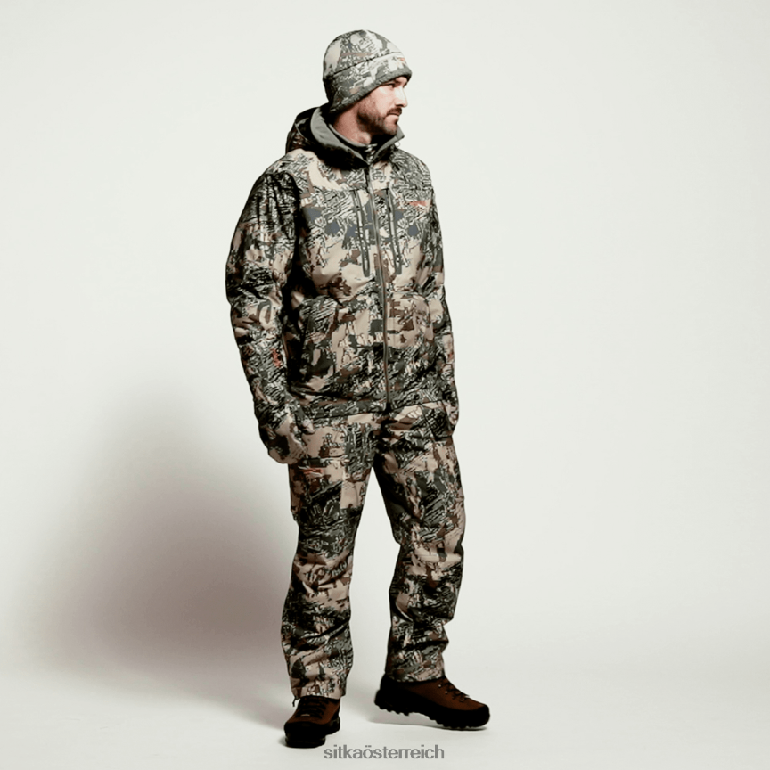 SITKA Gear Blizzard Aerolite Parka Männer Optifade offenes Land Jacken und Westen 0HFT2V1