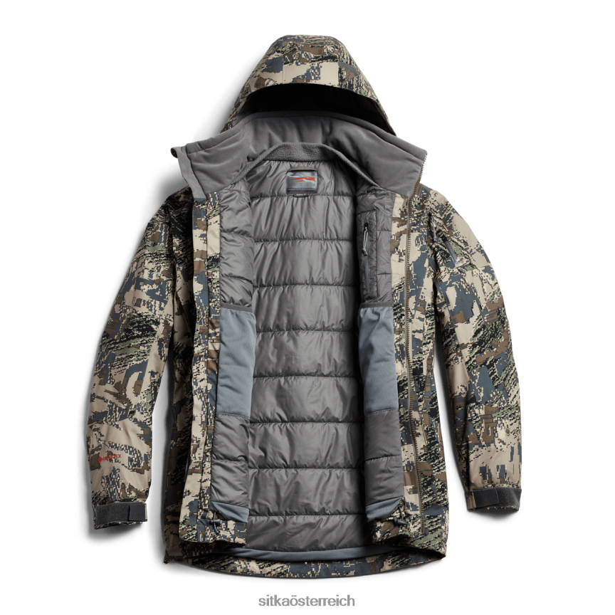 SITKA Gear Blizzard Aerolite Parka Männer Optifade offenes Land Jacken und Westen 0HFT2V1
