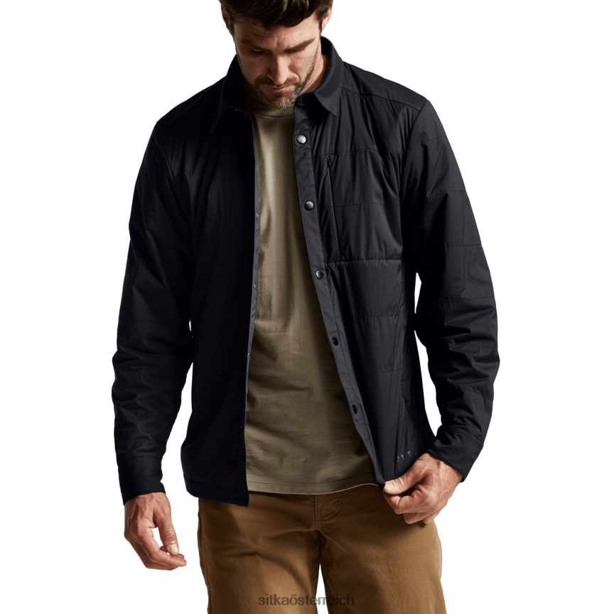 SITKA Gear Canyon-Hemdjacke Männer Schwarz Jacken und Westen 0HFT2V56