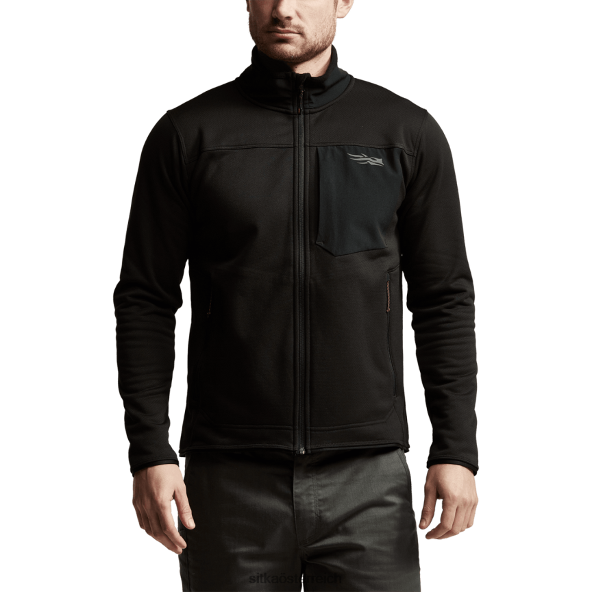 SITKA Gear Dry Creek Fleecejacke Männer Schwarz Jacken und Westen 0HFT2V58