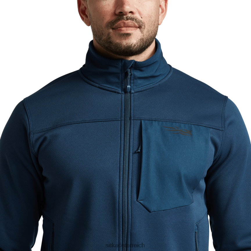 SITKA Gear Dry Creek Fleecejacke Männer tiefes Wasser Jacken und Westen 0HFT2V60