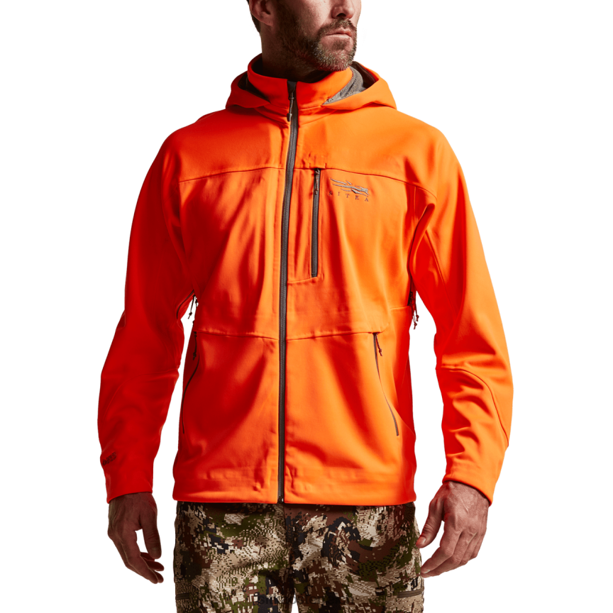 SITKA Gear Jetstream-Jacke Männer leuchtendes Orange Jacken und Westen 0HFT2V17