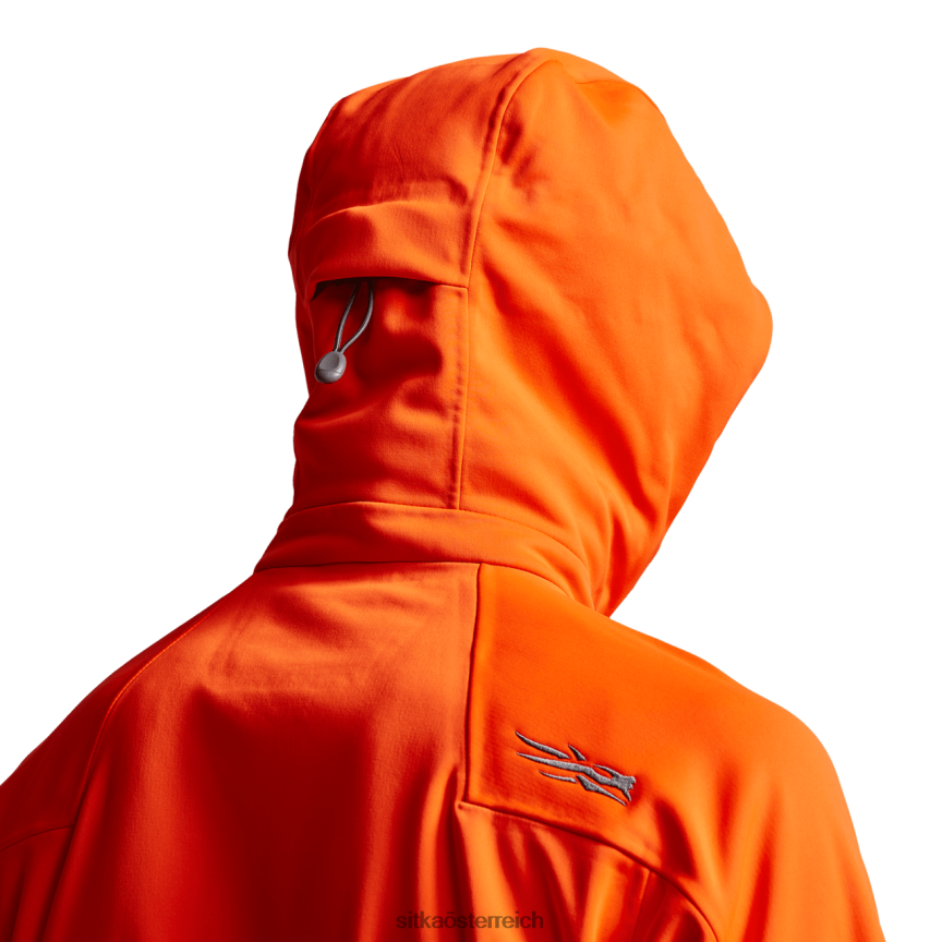 SITKA Gear Jetstream-Jacke Männer leuchtendes Orange Jacken und Westen 0HFT2V17