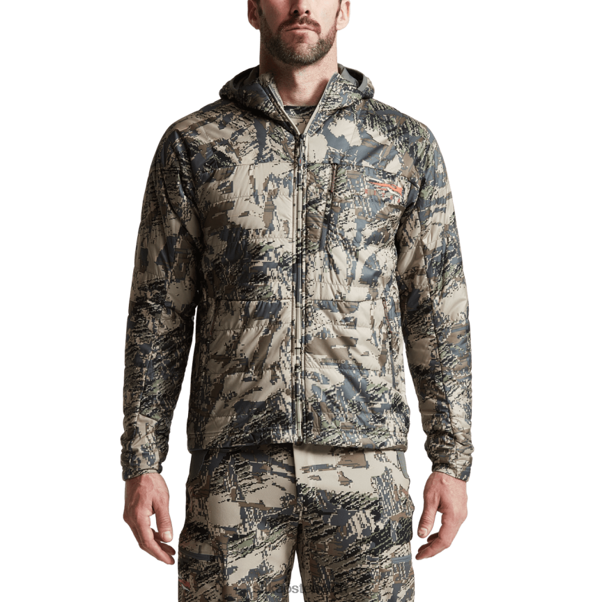 SITKA Gear Kelvin-Aerolite-Jacke Männer Optifade offenes Land Jacken und Westen 0HFT2V3