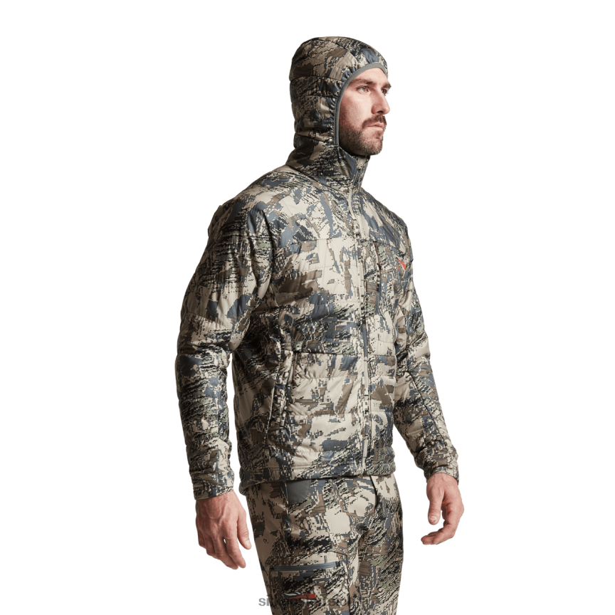 SITKA Gear Kelvin-Aerolite-Jacke Männer Optifade offenes Land Jacken und Westen 0HFT2V3