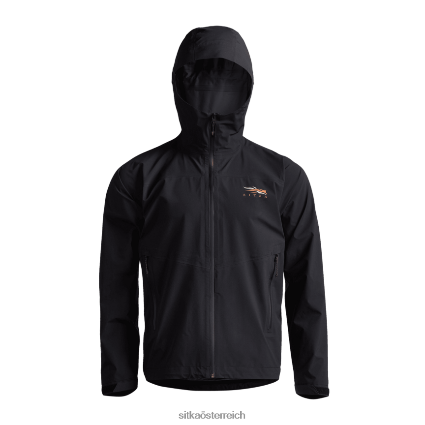 SITKA Gear Taupunkt-Jacke Männer Schwarz Jacken und Westen 0HFT2V30