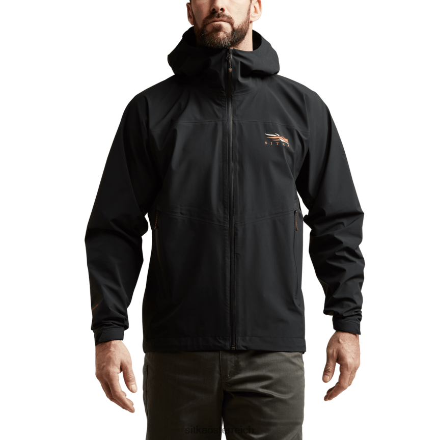 SITKA Gear Taupunkt-Jacke Männer Schwarz Jacken und Westen 0HFT2V30