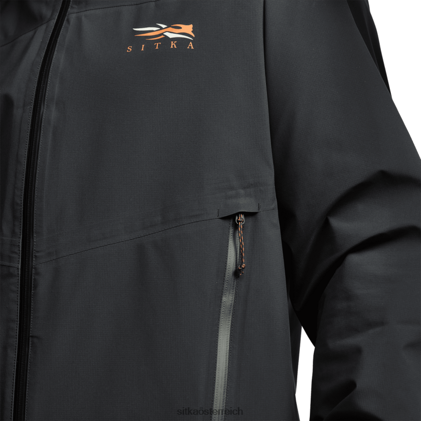 SITKA Gear Taupunkt-Jacke Männer Schwarz Jacken und Westen 0HFT2V30