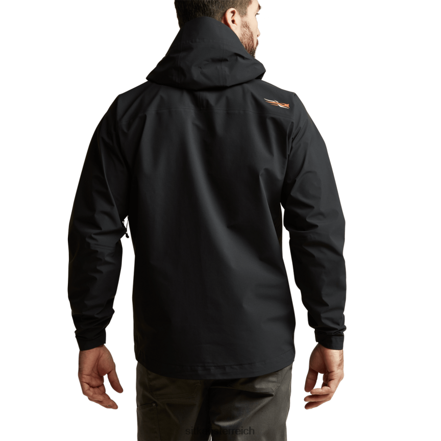 SITKA Gear Taupunkt-Jacke Männer Schwarz Jacken und Westen 0HFT2V30