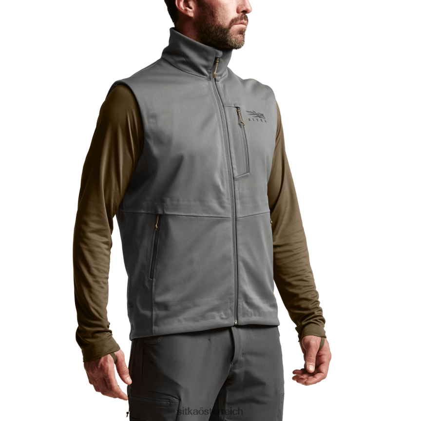 SITKA Gear Jetstream-Weste Männer Granit Jacken und Westen 0HFT2V67