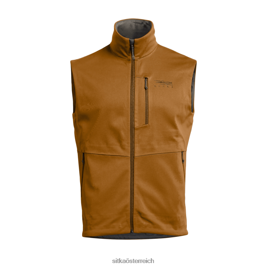 SITKA Gear Jetstream-Weste Männer Ocker Jacken und Westen 0HFT2V68