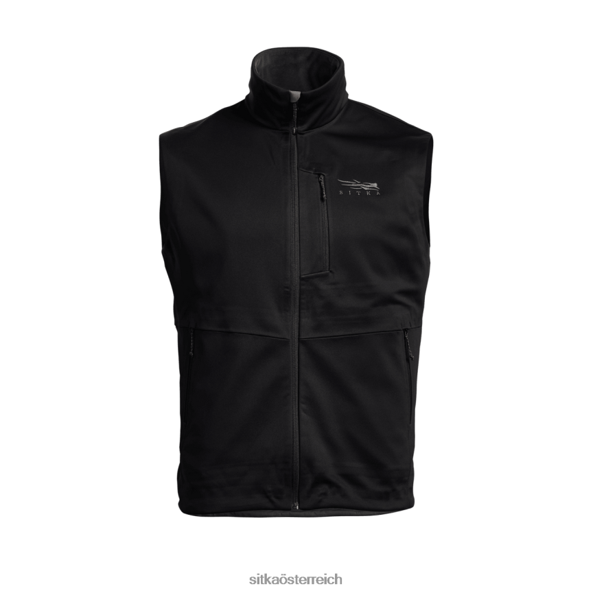 SITKA Gear Jetstream-Weste Männer Schwarz Jacken und Westen 0HFT2V65