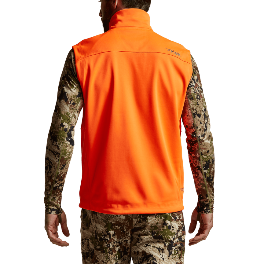 SITKA Gear Jetstream-Weste Männer leuchtendes Orange Jacken und Westen 0HFT2V63