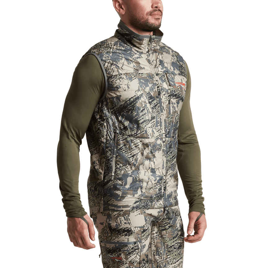 SITKA Gear Kelvin-Aerolite-Weste Männer Optifade offenes Land Jacken und Westen 0HFT2V70