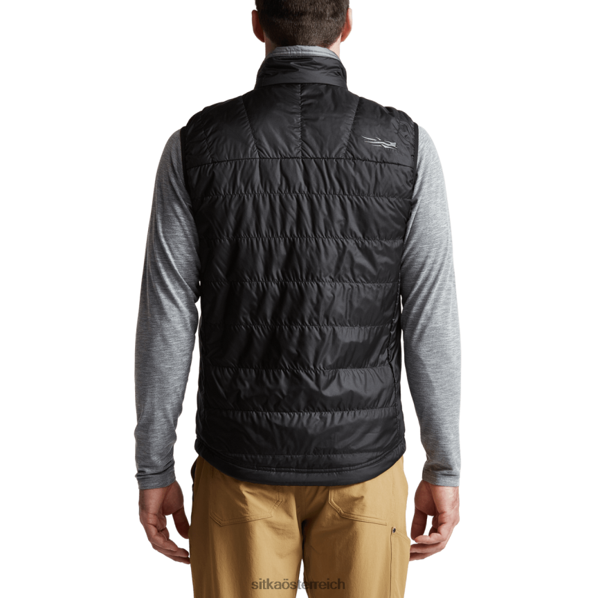 SITKA Gear Kelvin-Aerolite-Weste Männer Schwarz Jacken und Westen 0HFT2V73