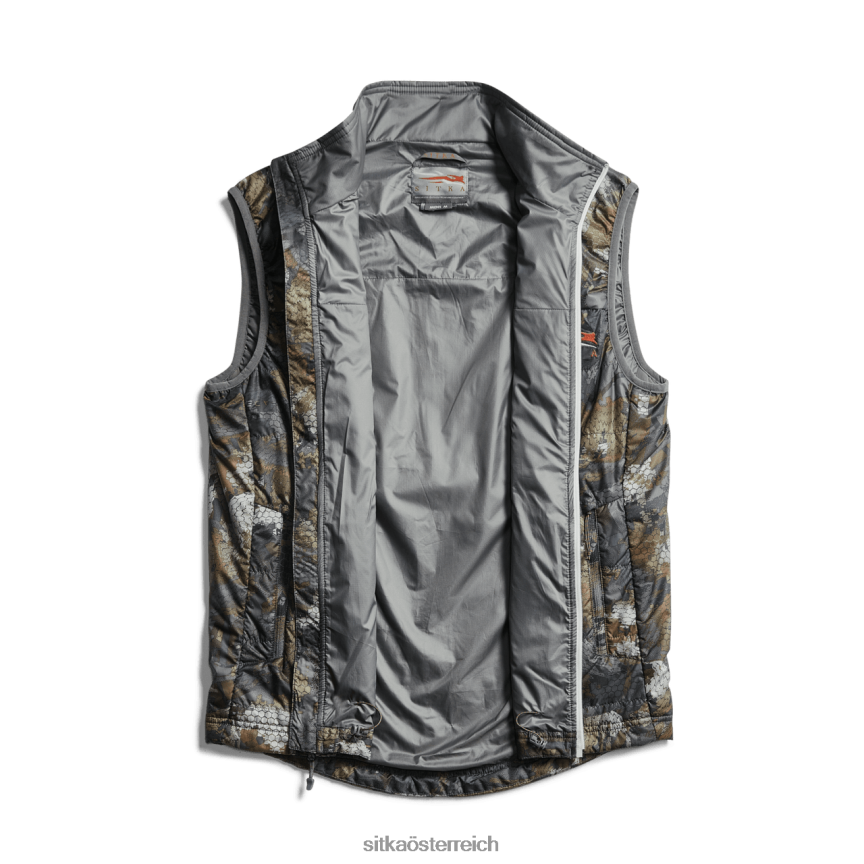SITKA Gear Kelvin-Aerolite-Weste Männer optifade Wasservogelholz Jacken und Westen 0HFT2V71