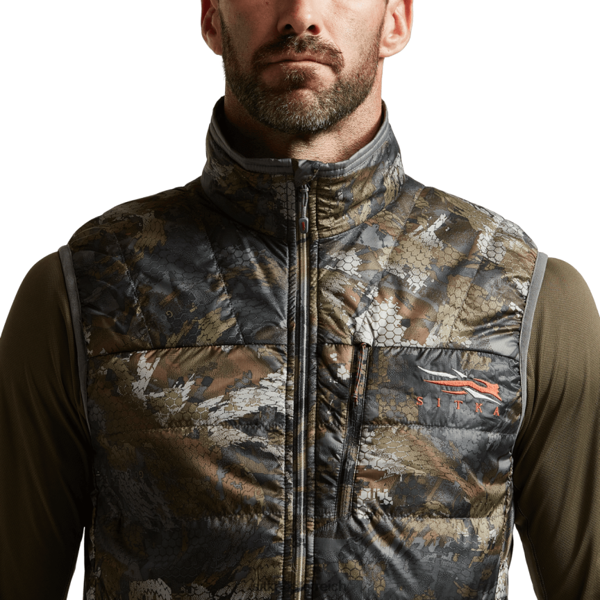 SITKA Gear Kelvin-Aerolite-Weste Männer optifade Wasservogelholz Jacken und Westen 0HFT2V71