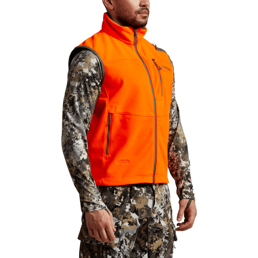 SITKA Gear Stratus-Weste Männer leuchtendes Orange Jacken und Westen 0HFT2V77