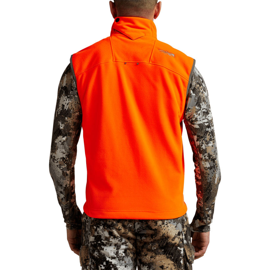 SITKA Gear Stratus-Weste Männer leuchtendes Orange Jacken und Westen 0HFT2V77