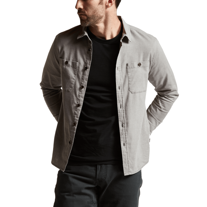 SITKA Gear Ambary LS-Shirt Männer Holzrauchheide Spitzen 0HFT2V161