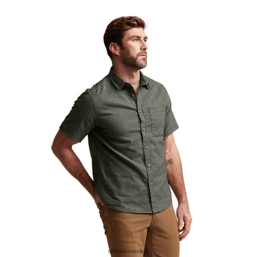 SITKA Gear Ambary SS-Shirt Männer tiefes Flechtenheidekraut Spitzen 0HFT2V165