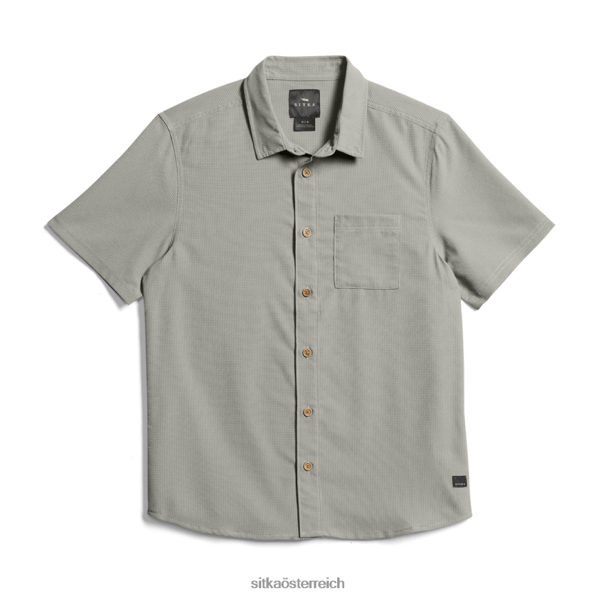 SITKA Gear Mojave SS-Shirt Männer Feldgrau Spitzen 0HFT2V138