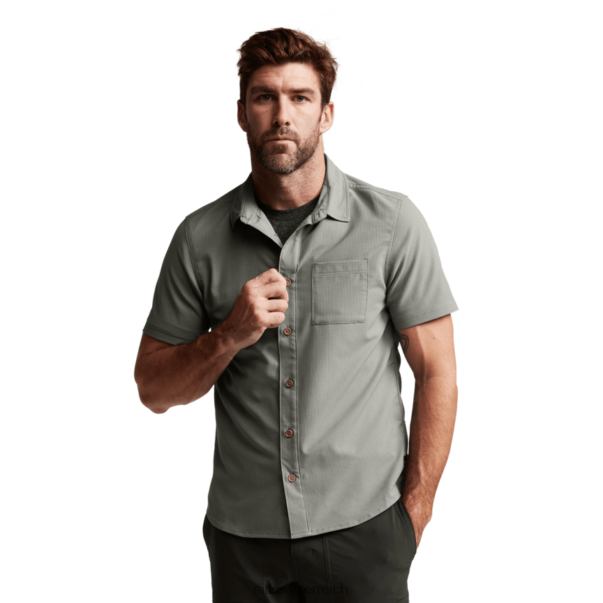 SITKA Gear Mojave SS-Shirt Männer Feldgrau Spitzen 0HFT2V138