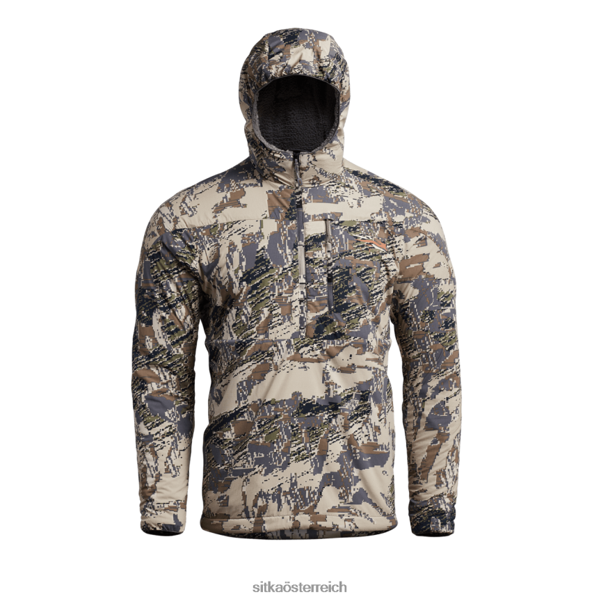 SITKA Gear Ambient-Kapuzenpullover Männer Optifade offenes Land Spitzen 0HFT2V84