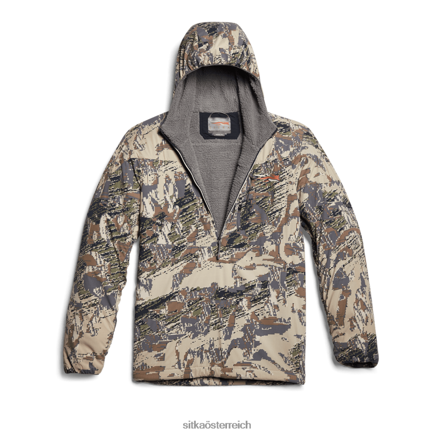SITKA Gear Ambient-Kapuzenpullover Männer Optifade offenes Land Spitzen 0HFT2V84