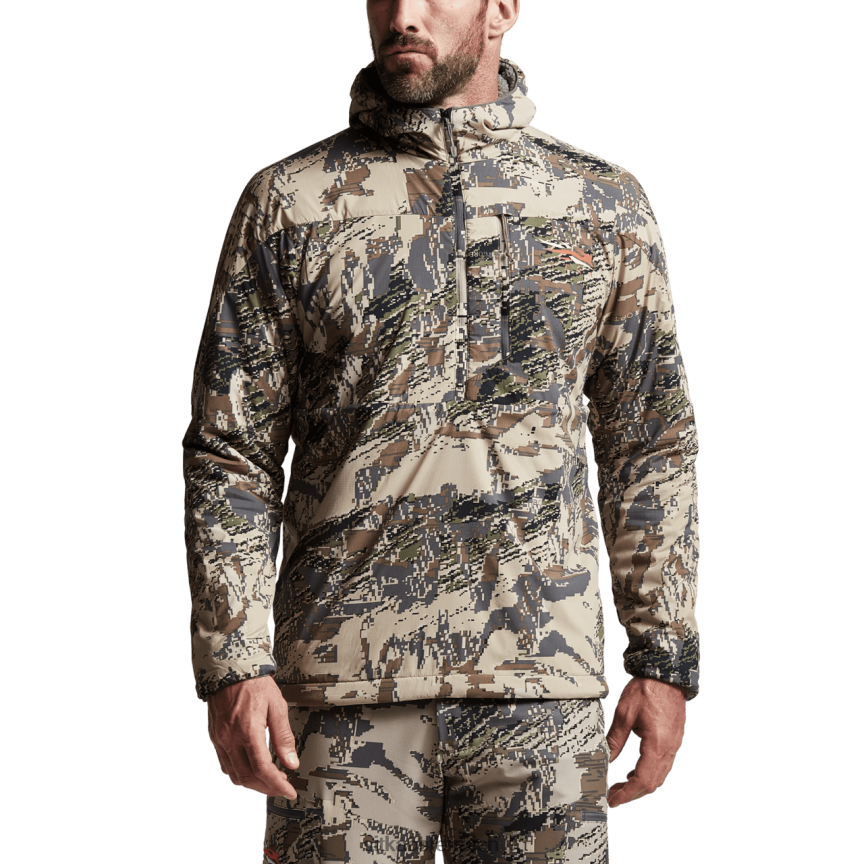 SITKA Gear Ambient-Kapuzenpullover Männer Optifade offenes Land Spitzen 0HFT2V84