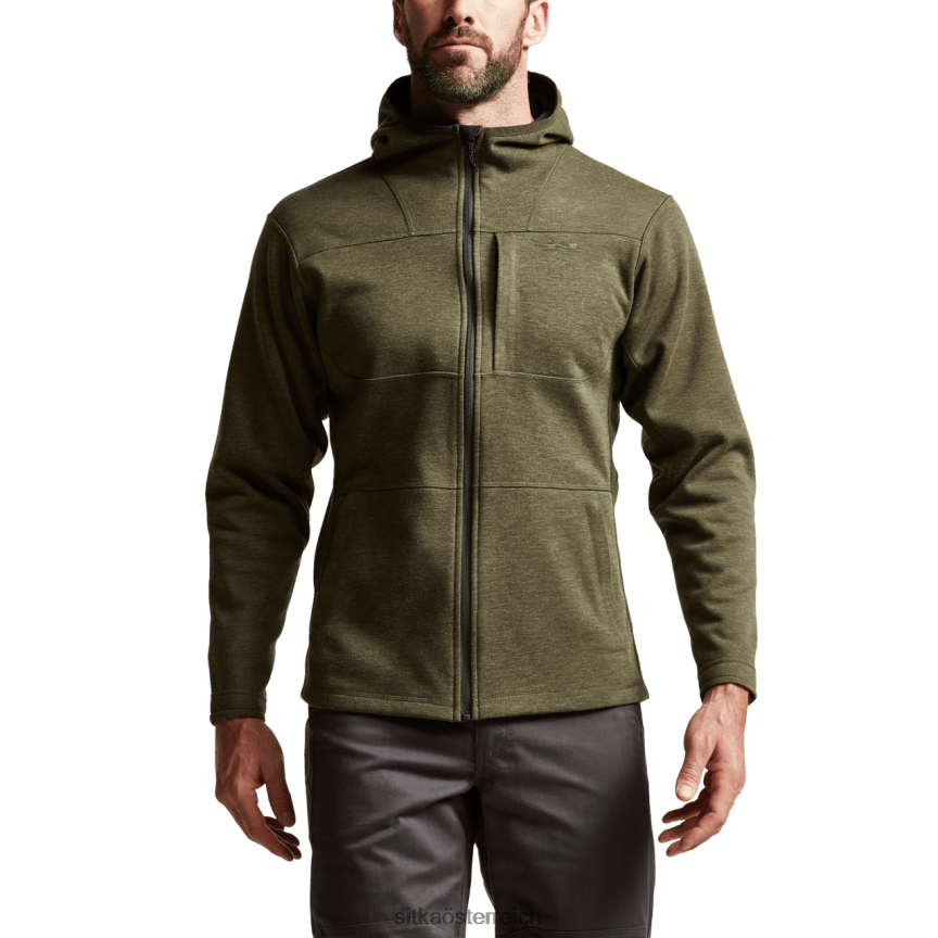 SITKA Gear Camp-Kapuzenpullover Männer tiefe Flechte Spitzen 0HFT2V130