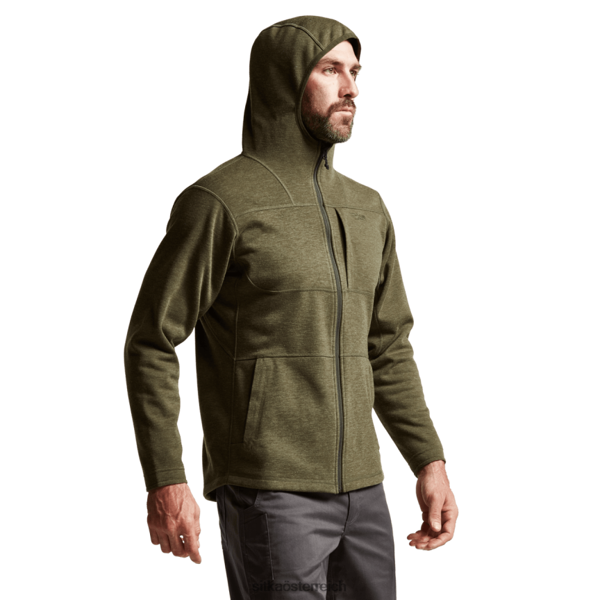 SITKA Gear Camp-Kapuzenpullover Männer tiefe Flechte Spitzen 0HFT2V130