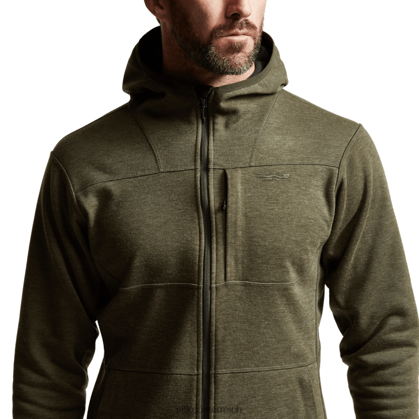 SITKA Gear Camp-Kapuzenpullover Männer tiefe Flechte Spitzen 0HFT2V130