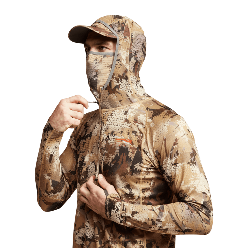 SITKA Gear Core leichter Kapuzenpullover Männer Optifade Wasservogelsumpf Spitzen 0HFT2V102